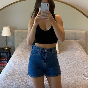 Gap Mom Denim Shorts